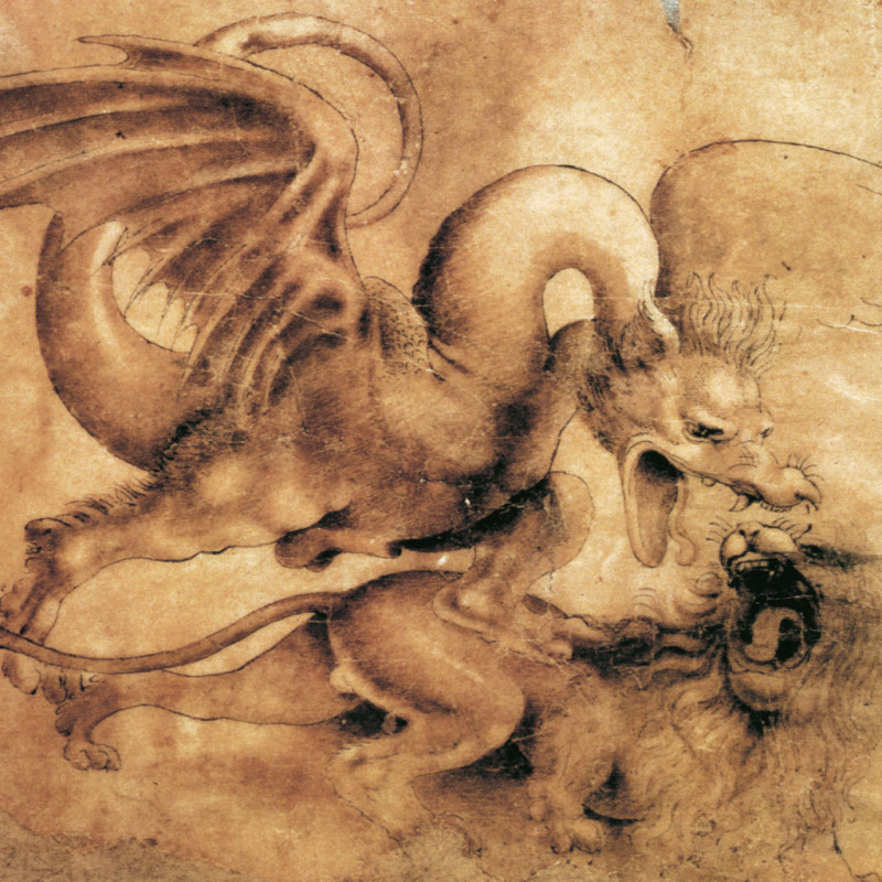 NOTIQUE Poznámkový kalendár Leonardo da Vinci 2026, 30 x 30 cm 5