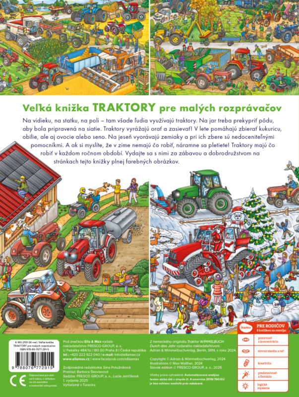 Vel'ká knižka TRAKTORY pre malých rozprávačov 4