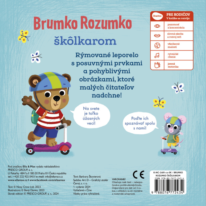 BRUMKO ROZUMKO ŠKÔLKAROM – Obrázky s pohyblivými prvkami 6