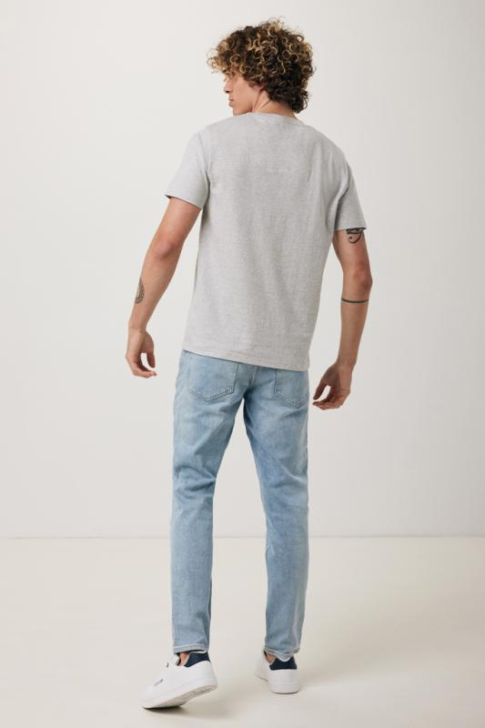 Tričko IQONIQ Brett z recykl. bavlny light heather grey XXXL 5