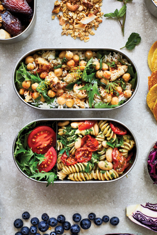 Nerezový dvojitý Bento box Black+Blum sivá 18