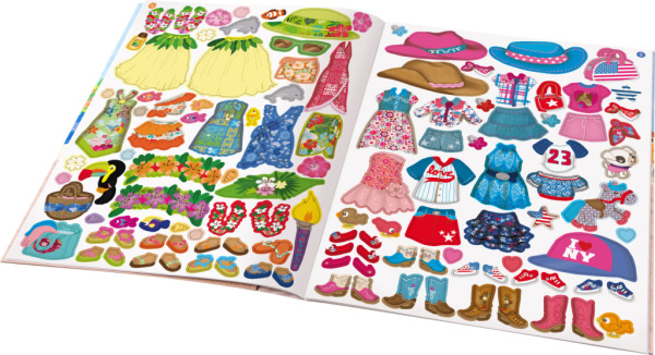 Šaty z celého sveta – Kniha samolepiek 4