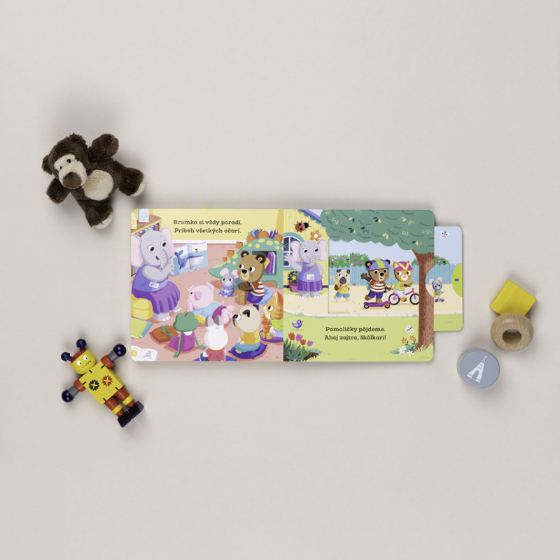 BRUMKO ROZUMKO ŠKÔLKAROM – Obrázky s pohyblivými prvkami 4