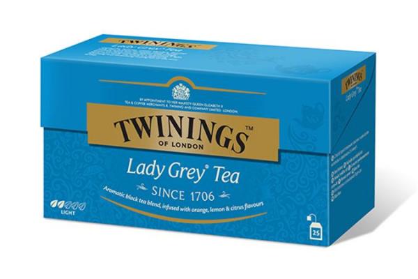 TWININGS Čaj Twinings "Lady Grey", 12x25*2g