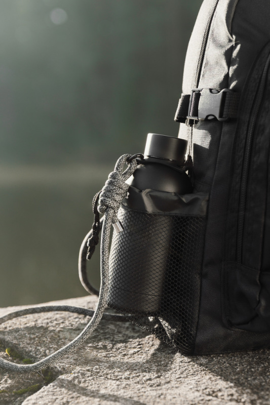 VINGA Parks RCS fľaša z nehrdzavejúcej ocele, 400 ml čierna 7