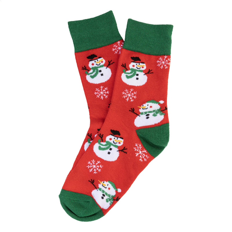 Julsokka vianočné ponožky, snehuliak