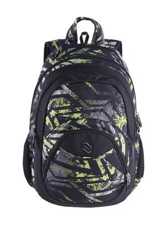 Batoh, 2in1, s priehradkou na notebook a s audio konektorom, PULSE "Teens Green Riddle", z