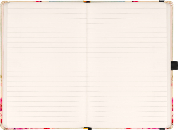 NOTIQUE Notes Vtáčiky – sakura Kateřiny Winterové, linajkovaný, 13 x 21 cm 1