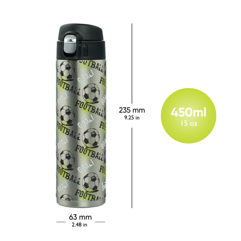 BAAGL Termofľaša Futbal, 450 ml 4