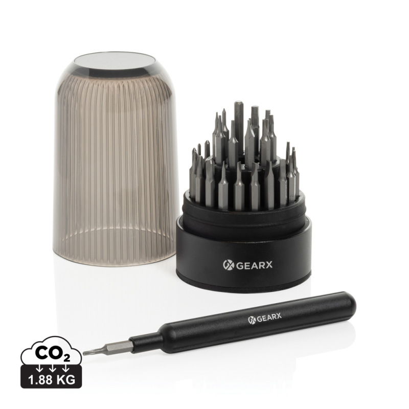 Gear X multifunkčná sada skrutkovačov 31 v 1 čierna