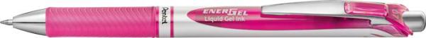 Gélové pero, 035 mm, stláčací mechanizmus, PENTEL "EnerGel BL77", pink