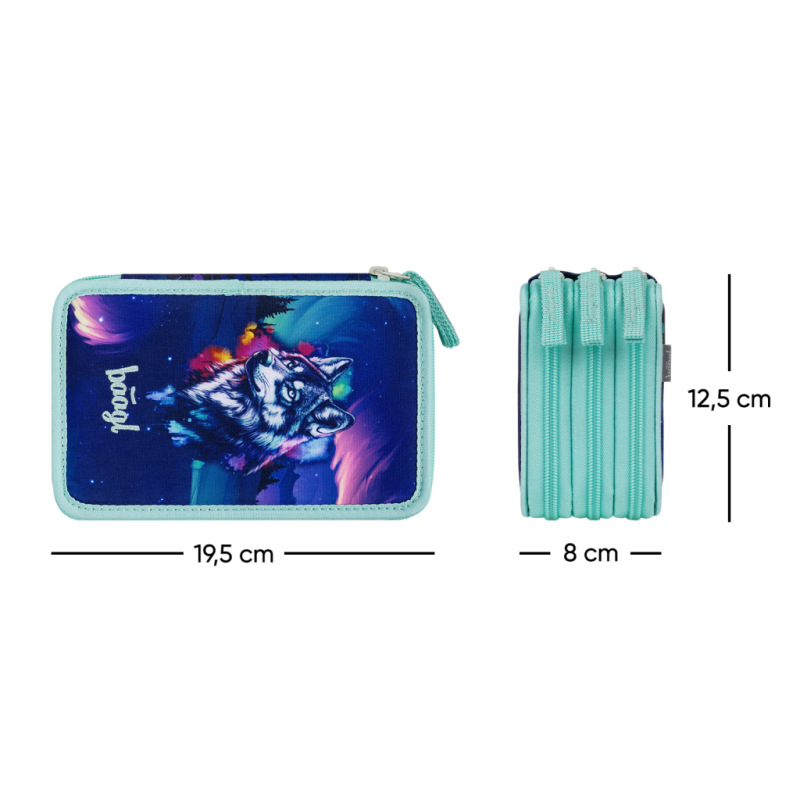 BAAGL Školský trojposchodový peračník Aurora GRS 5