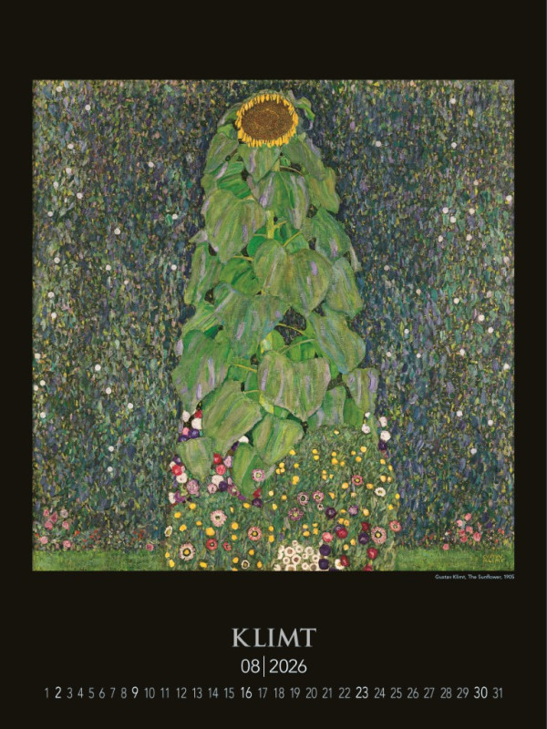 Nástenný kalendár Gustav Klimt 2026 8