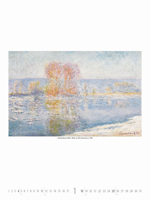 Nástenný kalendár Monet to Klee 2026 13