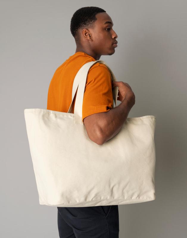 Oversized Heavy Duty Canvas Tote Bag 1