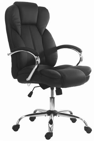 . Kancelárska stolička, textilná koža, vibro-masážna funkcia, "Cantor", čierna