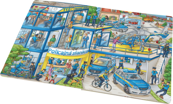Veľká knižka POLÍCIA pre malých rozprávačov 2