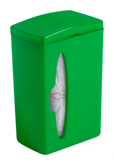 Bluck waste bag dispenser