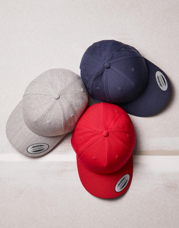 5-Panel Premium Curved Visor Snapback šiltovka 1