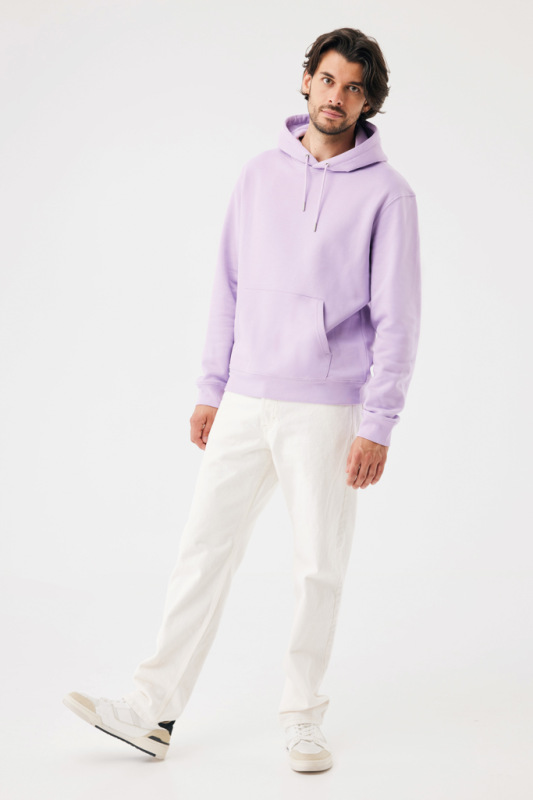 IQONIQ Joshua Unisex mikina s kapucňou z rec. bavlny lavender XXXL 11