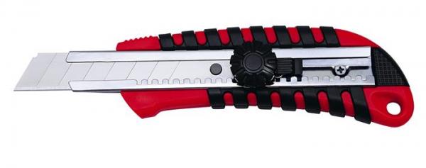 Univerzálny odlamovací nôž, 18 mm, WEDO "Standard", červená