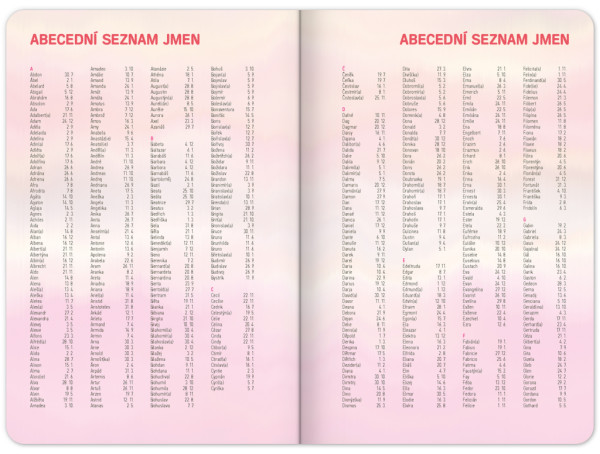 Školský diár Ružové pruhy (september 2023 – december 2024), 9,8 × 14,5 cm 3