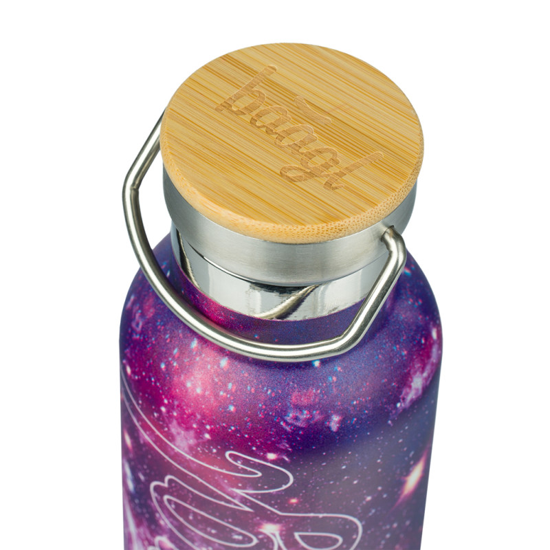 BAAGL Termofľaša s bambusovým viečkom Galaxy, 500 ml 1