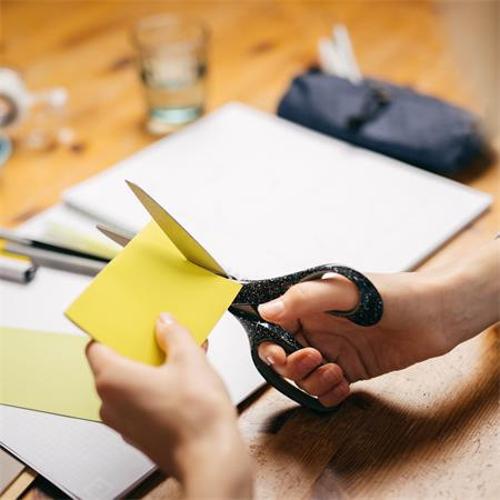 Nožnice, univerzálne, 20 cm, FISKARS "Grad Teen Spray", čierna 4