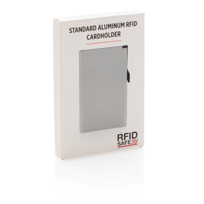 Hliníkové RFID puzdro na karty strieborná 9