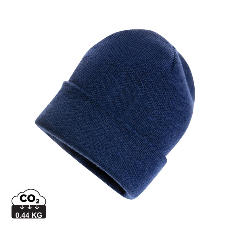 Beanie čapica Impact z Polylana® AWARE™ modrá