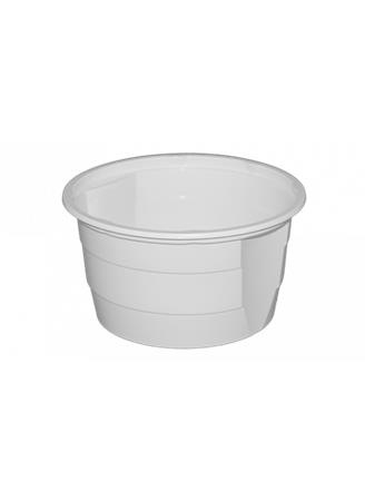 . Plastová miska na guláš, 750 ml, 50 ks, biela