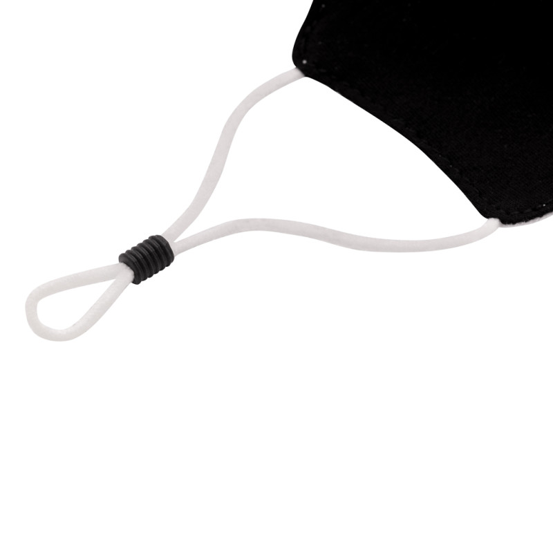 Opakovane použiteľné 2vrstvové bavlnené rúško čierna 6