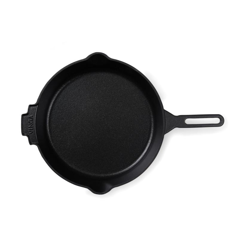 Liatinová skillet panvica VINGA Ardoise, 27cm čierna 1