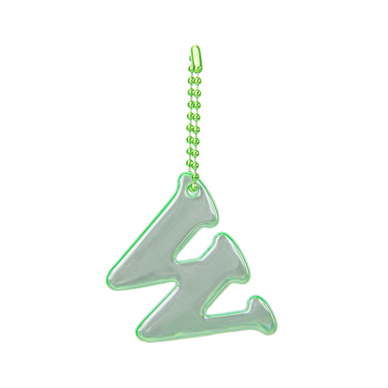 BAAGL Reflexný prívesok písmeno W