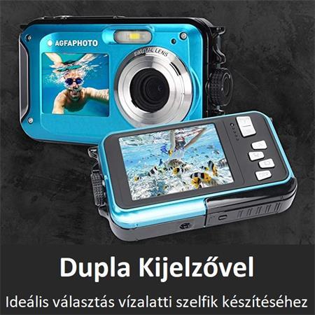 AGFAPHOTO Fotoaparát, kompaktný, digitálny, vodeodolný, AGFA "WP8000", modrá