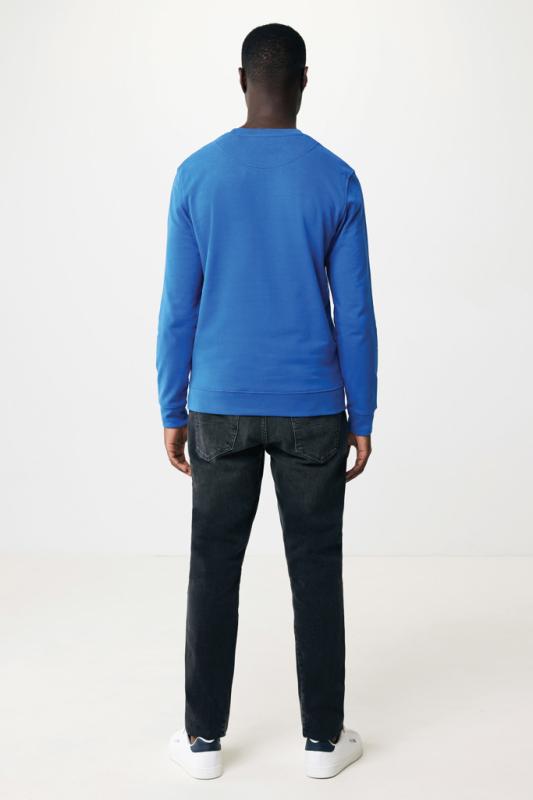 Mikina IQONIQ Zion z recykl. bavlny kráľovská modrá XXS 11