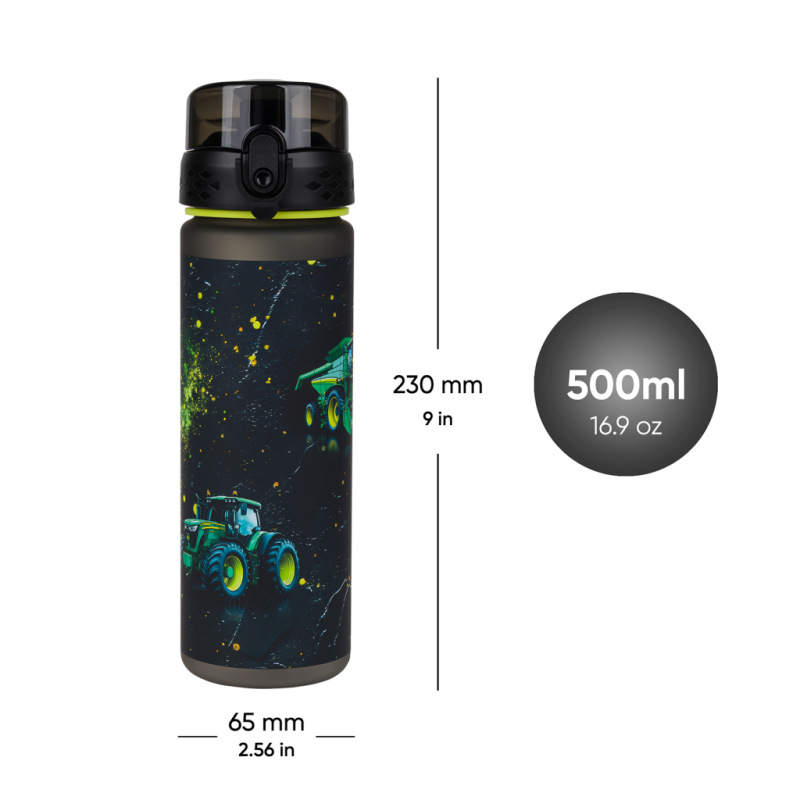 BAAGL Tritanová fľaša na nápoje Traktor, 500 ml 5
