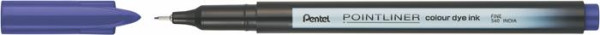 Liner, 0,4 mm, PENTEL "Pointliner", tmavofialový