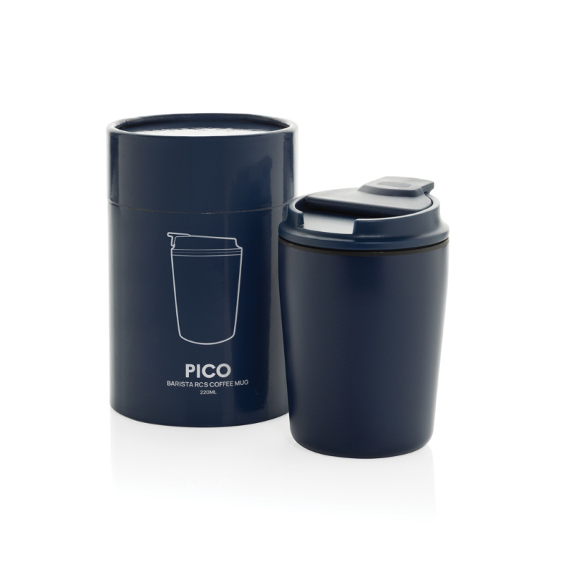 Pico Barista RCS 220 ml hrnček v darčekovej tube námornícka modrá 2