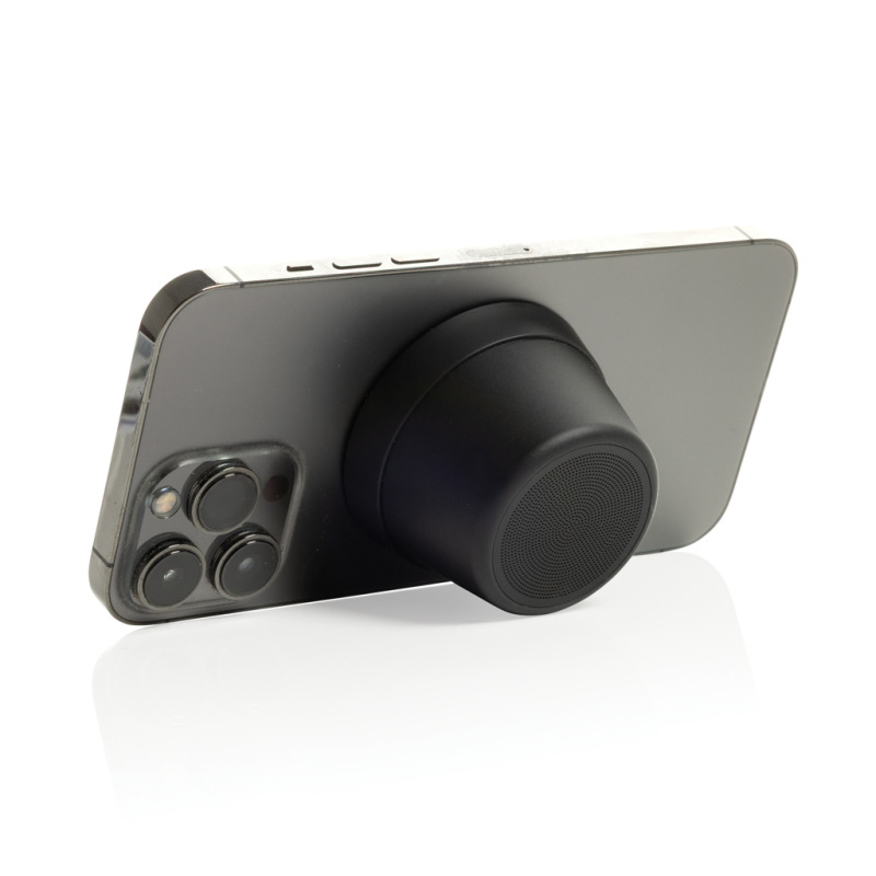 Nivio RCS magnetický 5W reproduktor z recyklovaného hliníka čierna 2