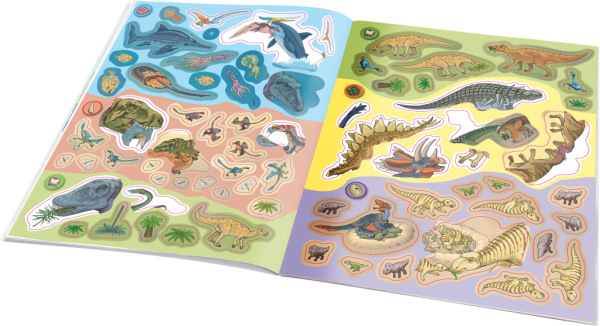 Môj prvý samolepkový zošit – DINOSAURY 3