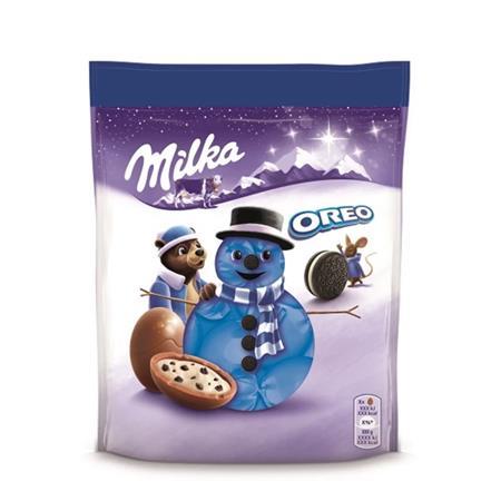 Vianočné guličky, 86 g, MILKA „Oreo“