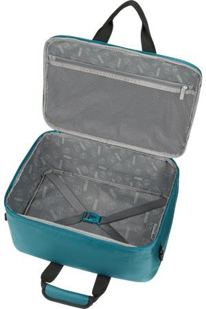 Cestovná taška, kabínová veľkosť, 27 l, 3 v 1, AMERICAN TOURISTER "SummerRide", zeleno mod 3