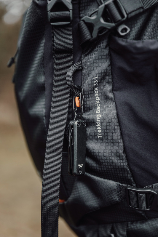 Nordic Drift Adventure prívesok na kľúče čierna 10