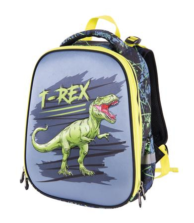 Batoh, anatomický, PULSE "Anatomic Cube T-Rex", čierny-zelený 1