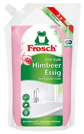 Odstraňovač vodného kameňa s malinovým octom, 950 ml, náhradná náplň, FROSCH