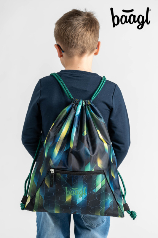 BAAGL SADA 5 Zippy Futbal Hráč: aktovka, peračník, vrecko, zástera, peňaženka 12