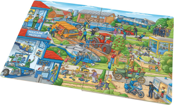 Veľká knižka POLÍCIA pre malých rozprávačov 4