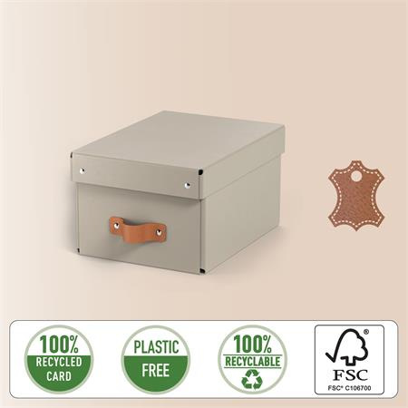 Úložný box, veľkosť S, LEITZ "Puro", pieskový 4