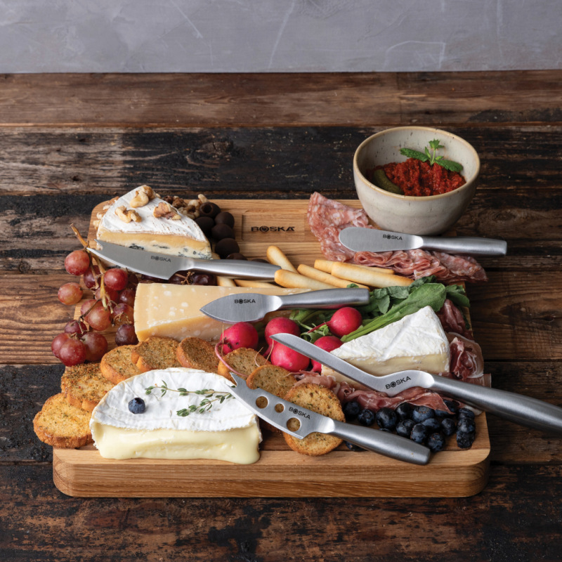BOSKA Ultimate Cheese Set Small Copenhagen – súprava na syry hnedá 7